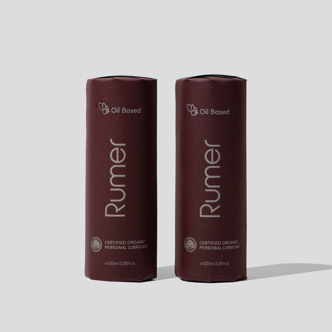 Couple Up: Two Oil-Based Organic Lubricants Rumer Couple Up: Two Oil-Based Organic Lubricants Rumer